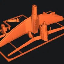 LEGO Military: Stuka JU-87 tương thích LEGO – kit carte Đức WW2