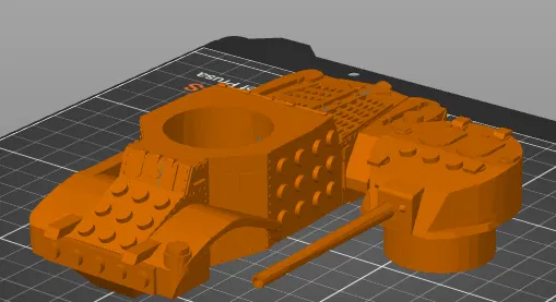 LEGO MILITARY xe bọc thép Pháp Panhard 178 tương thích LEGO - Image 1