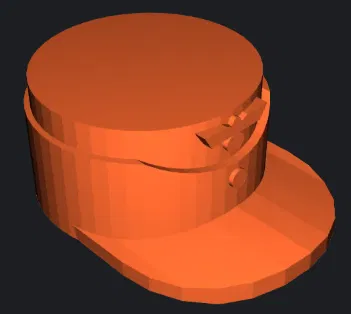 LEGO MILITARY mũ Feldmütze M40/Képi tương thích LEGO WW2 (Afrika Korps & Lufwaffe) - Image 1