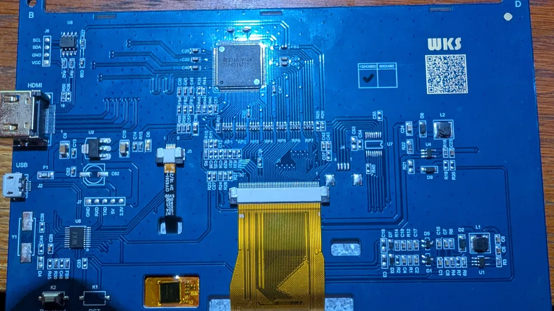 Case HDMI Touchscreen 7-inch Universal kiểu Sandwich mỏng (M3) - Image 2