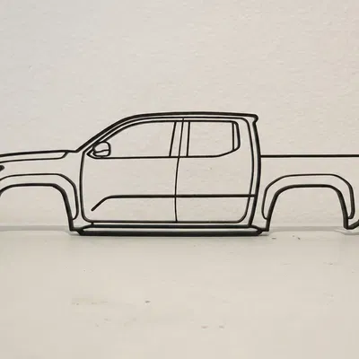 Tranh treo tường Toyota Tacoma 4th Gen TRD Dodge