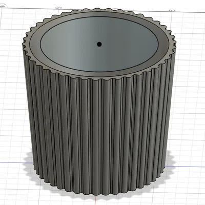 Blumentopf23 – Chậu cây 3D thiết kế gân sọc