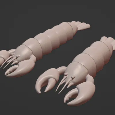 Flex lobster (tôm hùm dẻo uốn cong)