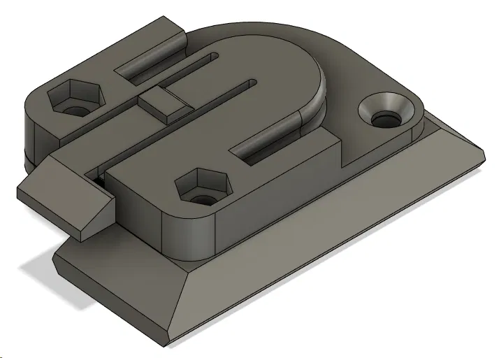Ngàm gắn nón Surefire (Surefire helmet mount) - Image 1