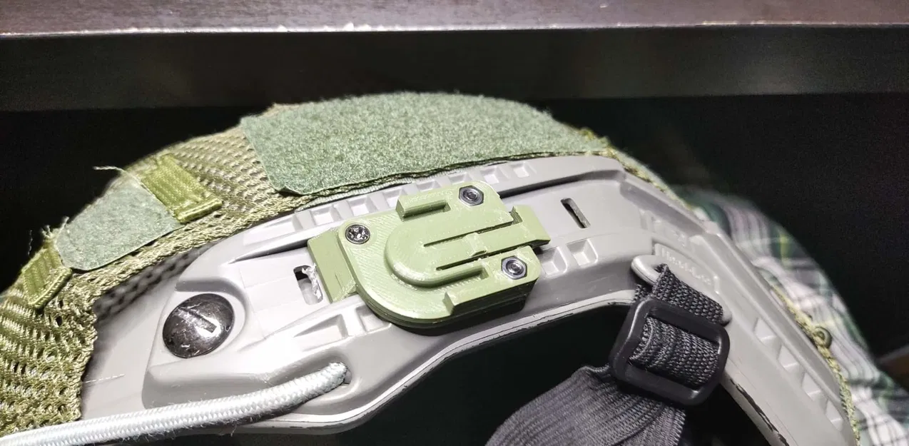 Ngàm gắn nón Surefire (Surefire helmet mount) - Image 2