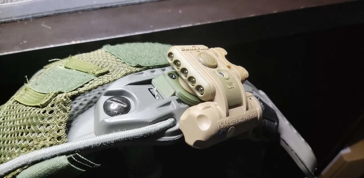 Ngàm gắn nón Surefire (Surefire helmet mount) - Image 3