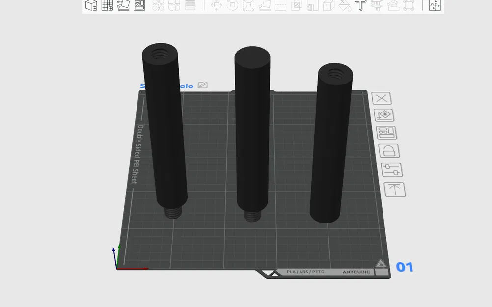 Gậy Như Ý (Nyoibo) của Goku – Dragon Ball – Cosplay - Image 1