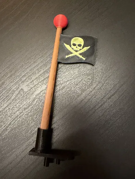 Cờ cột buồm Kaptein Sabeltann - Den sorte Dame - Image 2