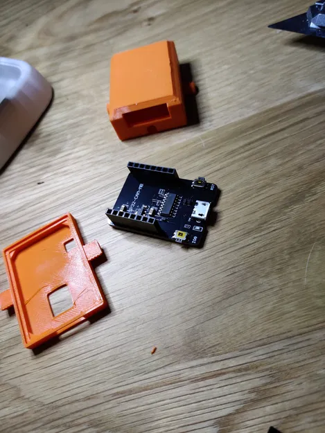 Hộp mặt sau cho ESP32 CAM kèm power card Micro USB - Image 4