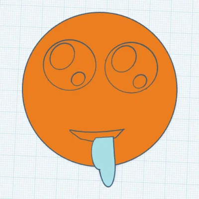 Emoji “Durr Durr” (Model in 3D)