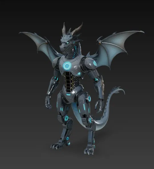 Rồng Cyborg (Cyborg Dragon) - Image 2