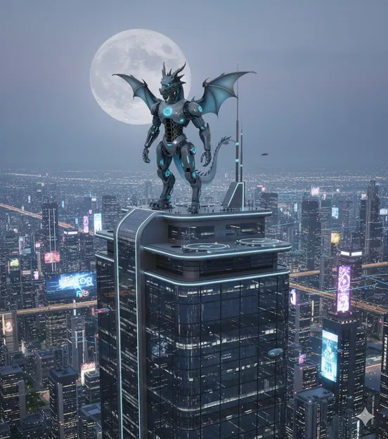 Rồng Cyborg (Cyborg Dragon) - Image 4