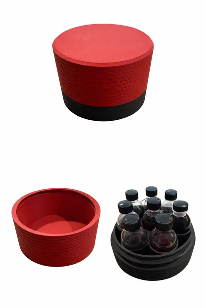 Khay/Hộp đựng mẫu chai Bourbon 2 oz - Image 1