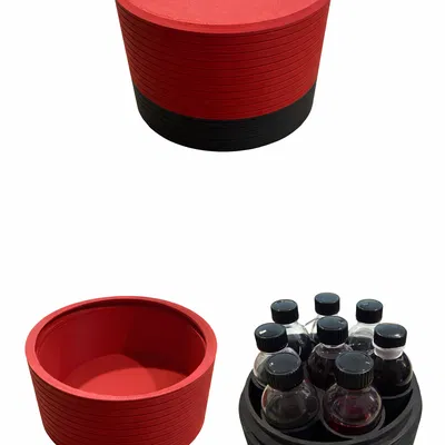 Khay/Hộp đựng mẫu chai Bourbon 2 oz