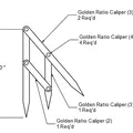 Thước Golden Ratio Calipers - Thumbnail 1