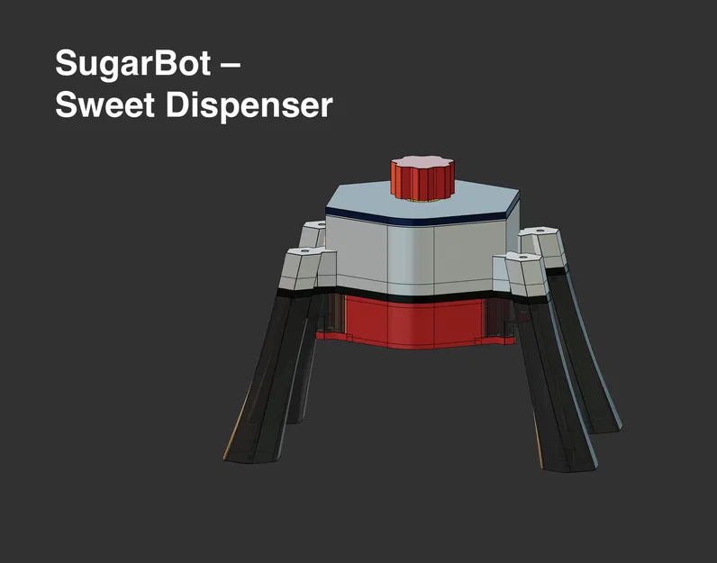 SugarBot - Sweet Dispenser (Máy nhả kẹo xoay núm) - Image 1