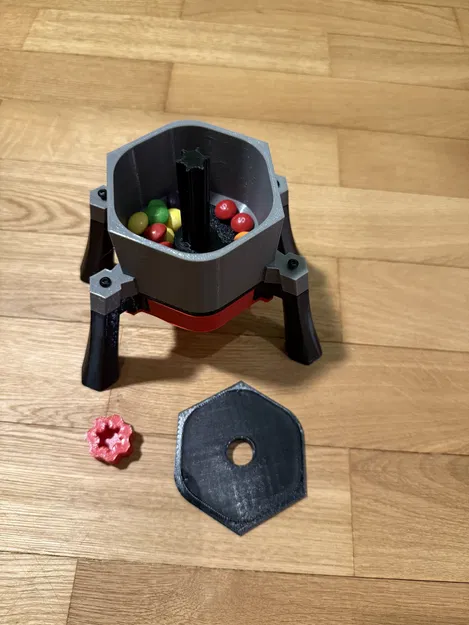 SugarBot - Sweet Dispenser (Máy nhả kẹo xoay núm) - Image 4