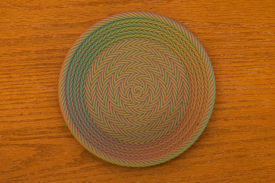 Rope Bowl - Tô Dây Thừng Xoắn Ốc Hình Học Độc Đáo - Image 3