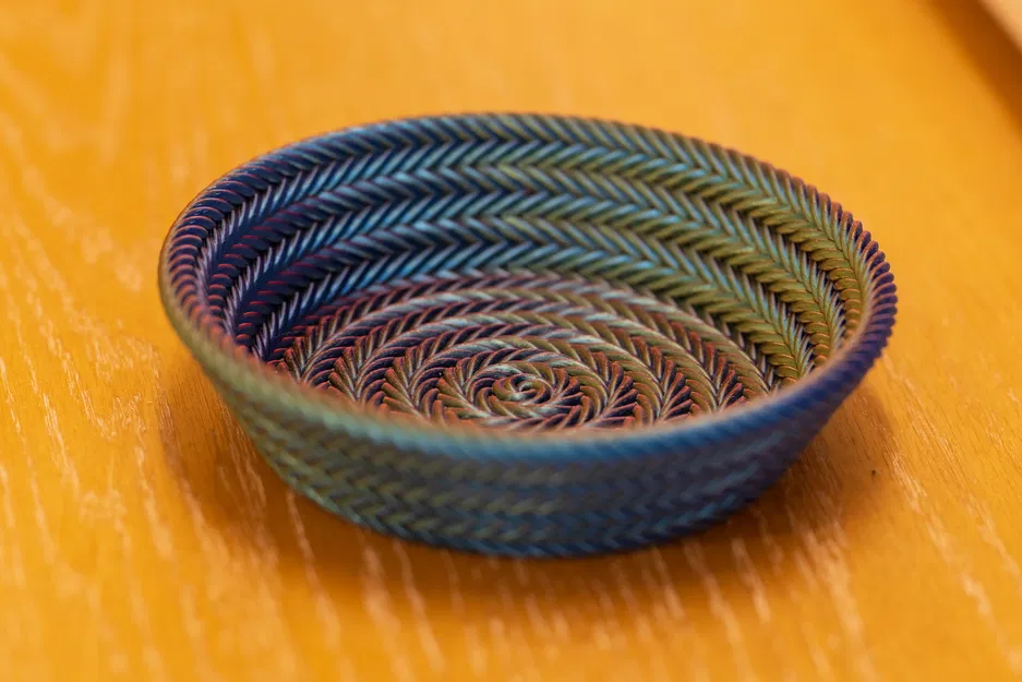 Rope Bowl - Tô Dây Thừng Xoắn Ốc Hình Học Độc Đáo - Image 4