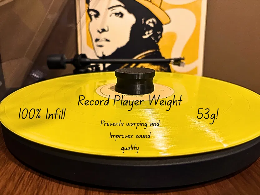 Cục tạ mâm đĩa than (Record Player Weight) 53g - Image 1