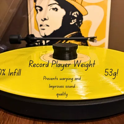 Cục tạ mâm đĩa than (Record Player Weight) 53g
