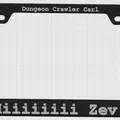 Khung biển số Dungeon Crawler Carl "Hiiiiii Zev!" - Thumbnail 1