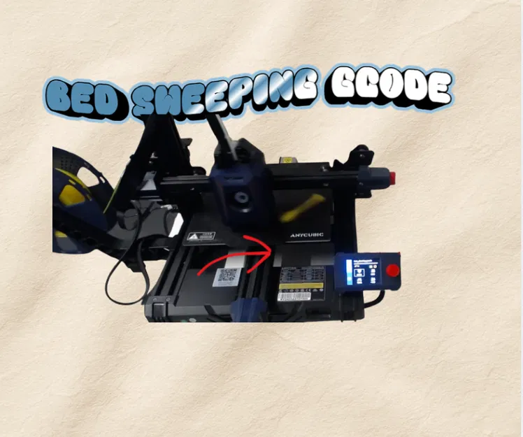 G-code vệ sinh bàn in (cleaning bed gcode) - Image 1