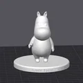 Moomin – Đứng trên bệ đỡ - Thumbnail 1