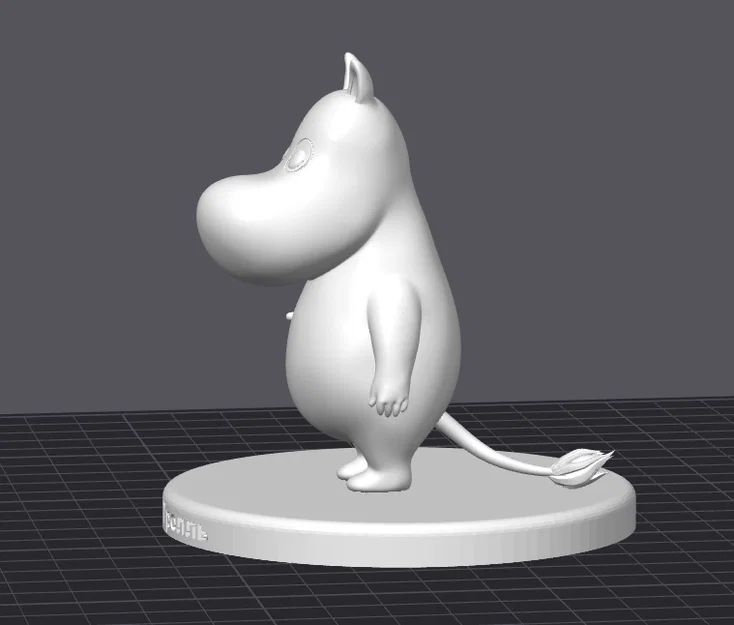 Moomin – Đứng trên bệ đỡ - Image 2