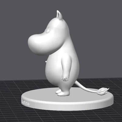 Moomin – Đứng trên bệ đỡ