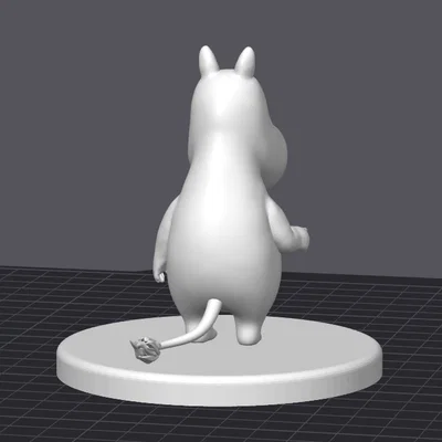 Moomin – Đứng trên bệ đỡ