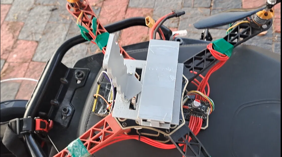 Ngàm gài (Snap Fit) gắn module cho khung drone F450 - Image 1