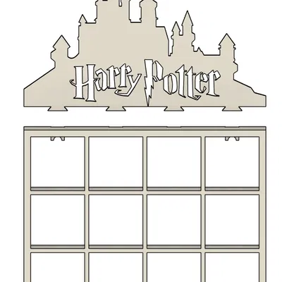 Kệ Harry Potter cho Kinder Joy