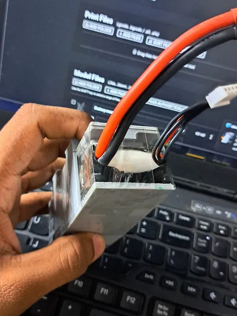 Ngàm gắn pin snap fit (Snap fit Battery mount) - Image 4