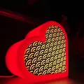 Heart Light – Đèn LED hình trái tim tối giản - Thumbnail 3