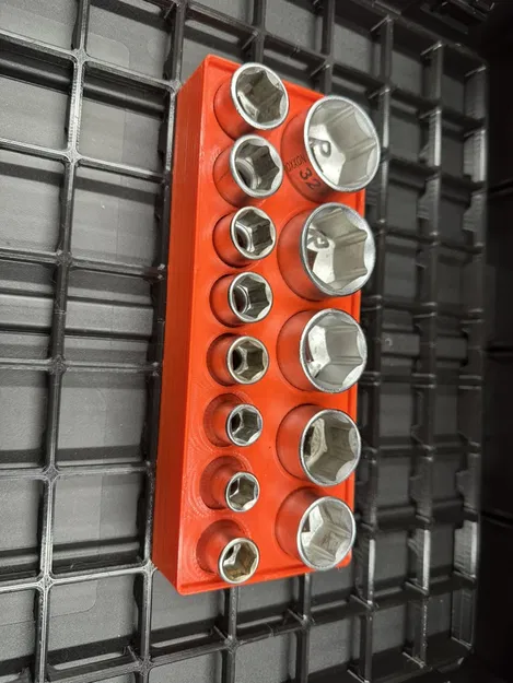 Insert Gridfinity cho bộ tuýp Proxxon (Proxxon Socket Set Gridfinity Inserts) - Image 4