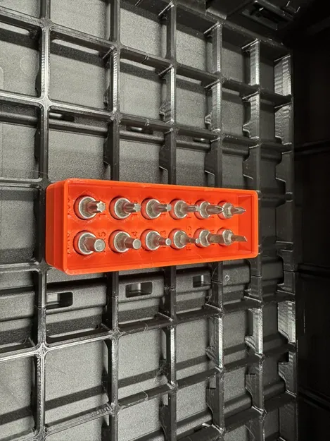 Insert Gridfinity cho bộ tuýp Proxxon (Proxxon Socket Set Gridfinity Inserts) - Image 6