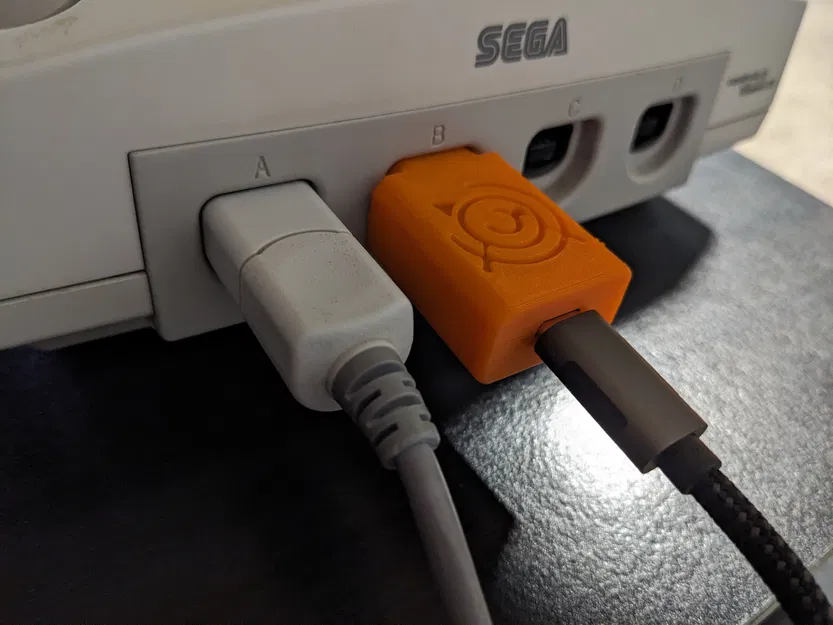 Vỏ Dreamcast USB Adapter (USB4MAPLE của megavolt85) - Image 2