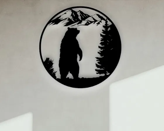 Tranh Treo Tường Hình Gấu – Cho Mọi Bức Tường - Image 1