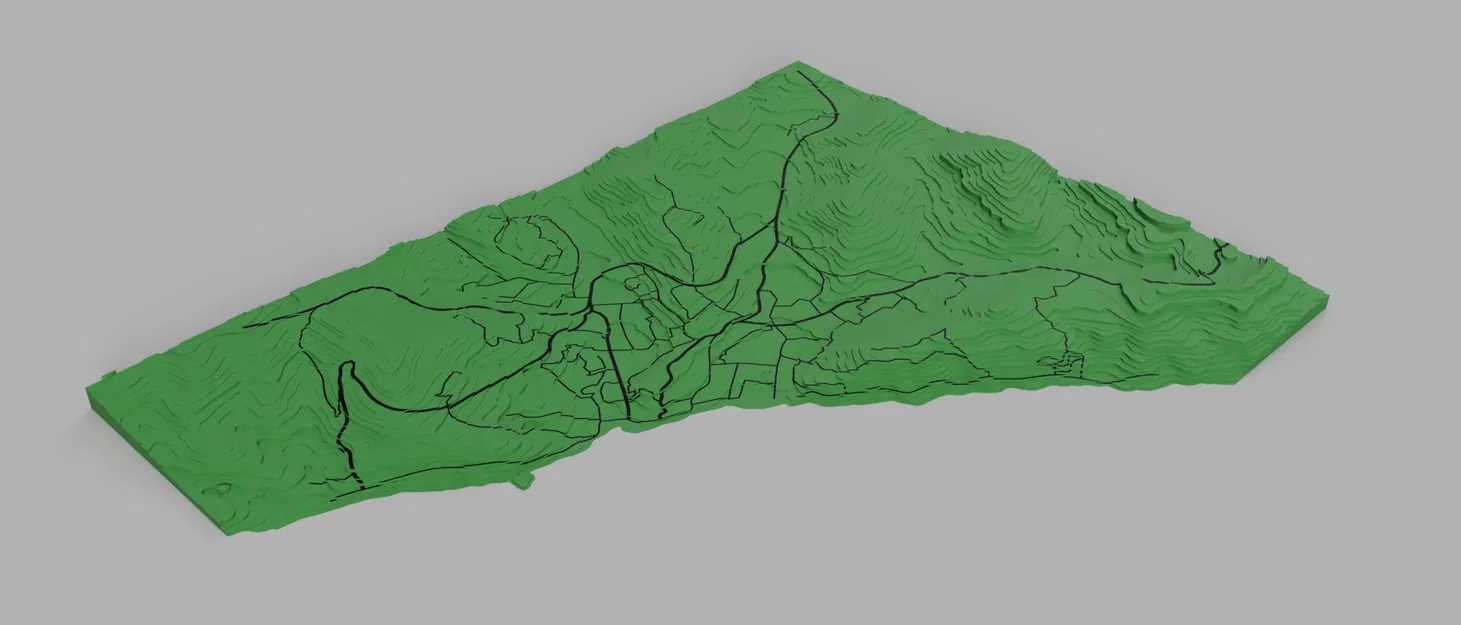 Bản đồ địa hình Alushta (Alushta Topographic Map) - Image 3