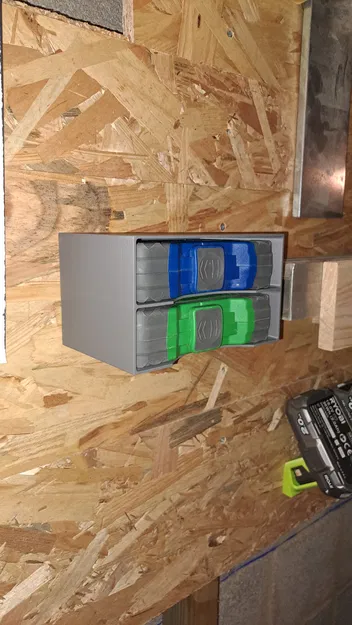 Kệ treo tường đựng hộp mũi khoan Parkside (2 hộp) - Image 2