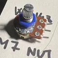 Đai ốc potentiometer WH148 (M7) – WH148 Potentiometer Nut - Thumbnail 1