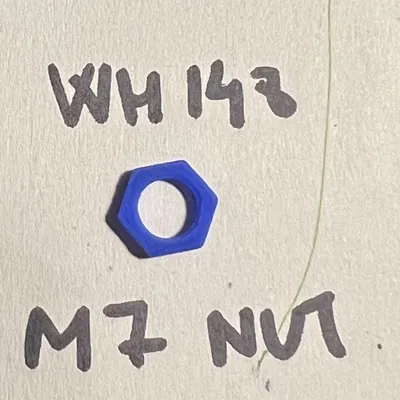 Đai ốc potentiometer WH148 (M7) – WH148 Potentiometer Nut