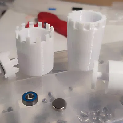 Bộ nhả thuốc (pill dispenser) cho viên codeine cỡ 6 mm