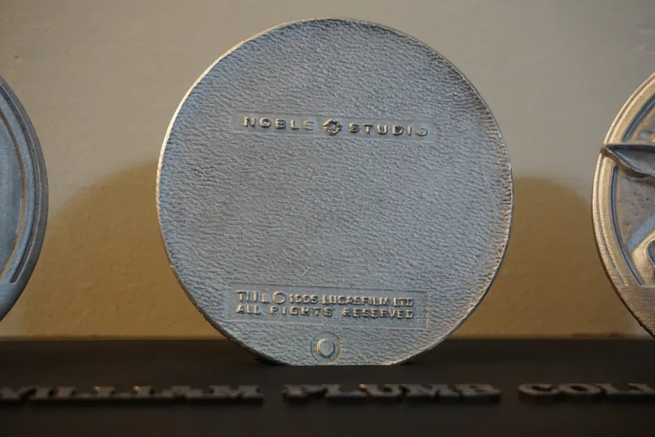 Star Wars Medallion's – Bộ 3 huy chương (Yoda, Darth Vader, Obi-Wan) bản replica - Image 7