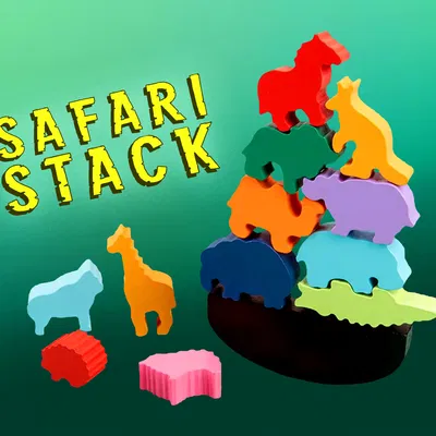 Safari Stack - Trò chơi khéo léo xếp chồng giữ thăng bằng