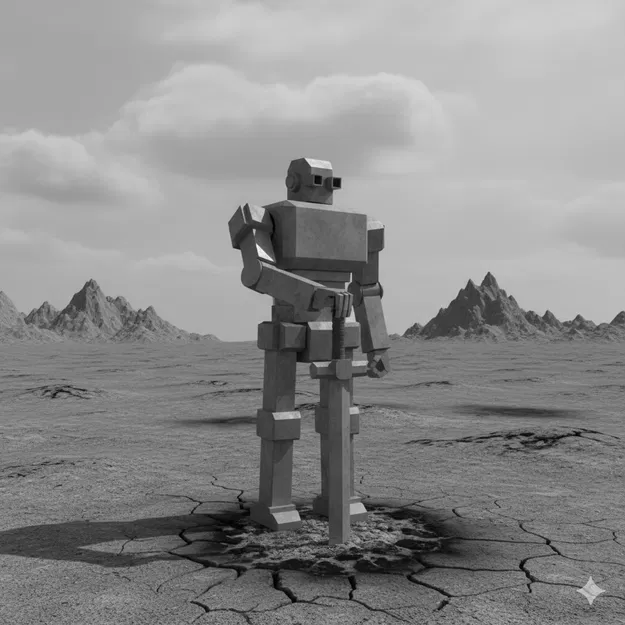 Robot Surrendering Test (thử nghiệm robot đầu hàng) - Image 1