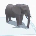 Voi (Elephant) – Mô hình 3D - Thumbnail 1