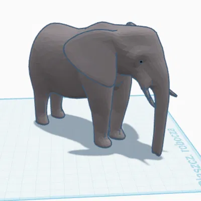 Voi (Elephant) – Mô hình 3D