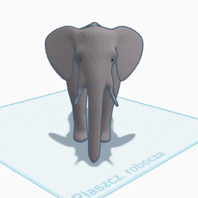 Voi (Elephant) – Mô hình 3D